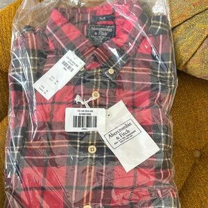 Abercrombie & Fitch Flannel Shirt Size Small